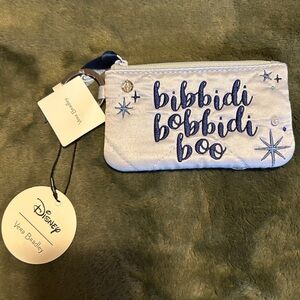 Disney Vera Bradley Blue and White ID Pouch